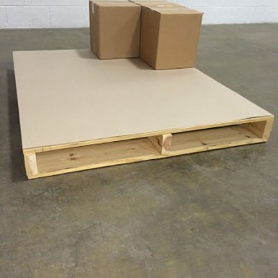 Pallet sheets help stabilize boxed product